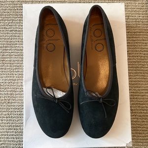 Brand new w/ tags and box “Volcano Ballet Flat” by Lolo.
